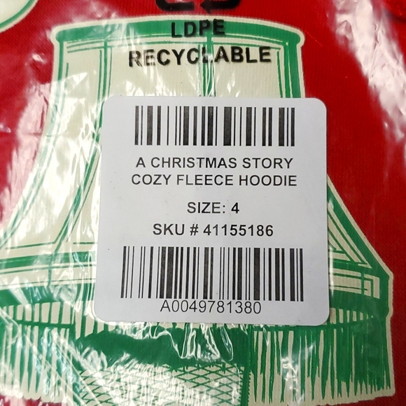 ❤️NWT VINTAGE TORRID HOODIE A CHRISTMAS STORY LEG LAMP HOLIDAY RALPHIE PLUS SIZE - Picture 8 of 13